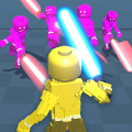 Block Gladiator 3D: sword duel icon