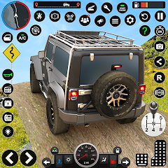 Offroad Jeep Driving Car Games Mod