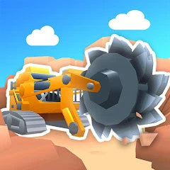 Giant Excavator Mod Apk [Mod Menu]