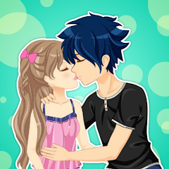 Anime Dress Up Love Kiss Games icon