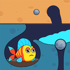 Save the Fish - Dig to Rescue Mod Apk
