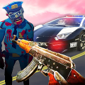 Pemburu Zombie Penembak Polisi Mod