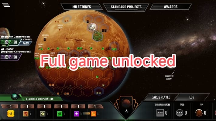 Terraforming Mars mod