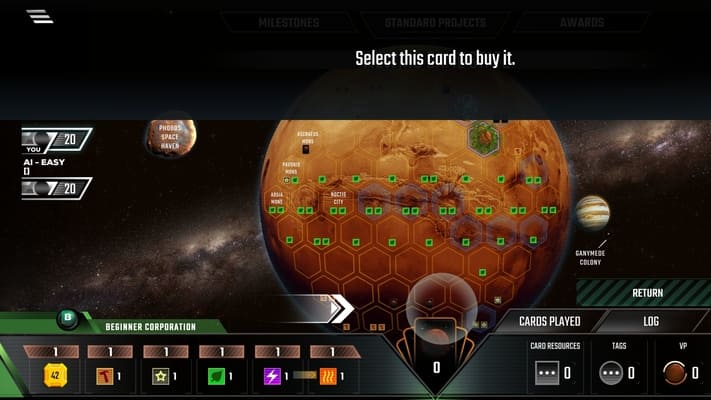 Terraforming Mars mod