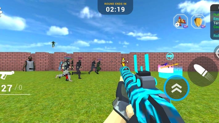 Nextbots In Backrooms: Shooter