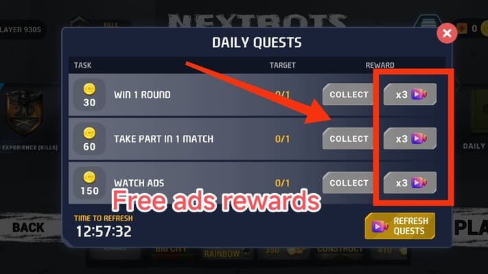 Nextbots In Backrooms: Shooter