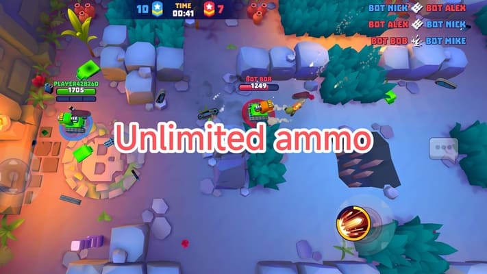 Tanks a Lot - 3v3 Battle Arena MOD APK Review And Video Guide for Android Banner