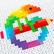 Pixel Art - Color by Number Mod