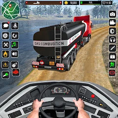 Mountain Truck Driving Games Mod apk