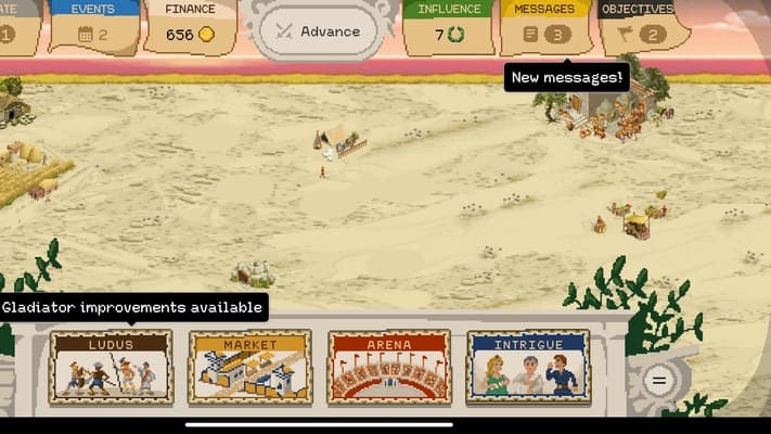 Gladiator Manager screenshots