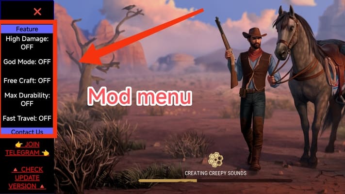 Westland Survival: Cowboy Game MOD APK Review And Video Guide for Android Banner