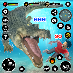 Animal Crocodile Attack Sim Mod