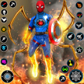 Cyber Rope Hero in Spider Game Mod
