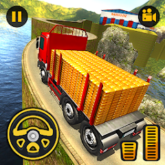 Uphill Gold Transporter Truck Mod Apk