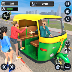Tuk Tuk Auto Driving Games 3D Mod Apk