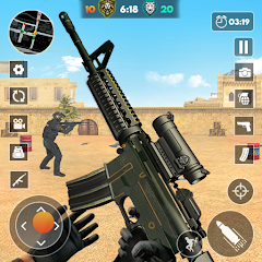 Fps Gun Shooting games IGI ops Mod Apk