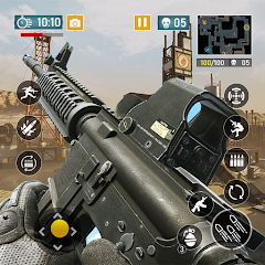 FPS Commando Mission- War Game Mod