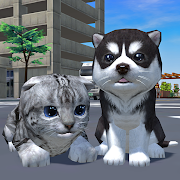Cute Pocket Cat And Puppy 3D Mod