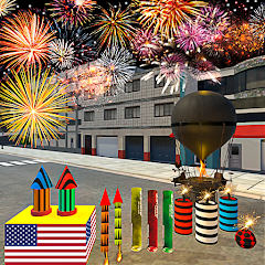Fireworks Play: DIY Simulator icon