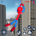 Grand Stickman Rope Hero Crime City Mod