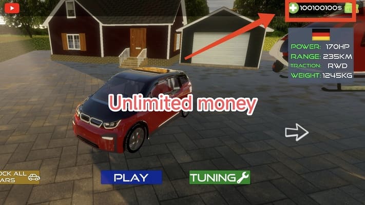 Electric Car Simulator Real 3D MOD APK Review And Video Guide for Android Banner