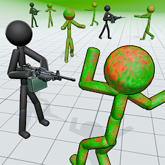 Stickman Zombie 3D Mod