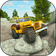 Offroad Jeep Rock Crawling Sim icon
