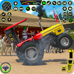 Farm Tractor Farming Games 3D Mod Apk