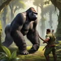 Pemburu Gorila Liar Mod