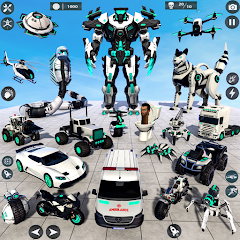 Ambulance Robot Transform Game Mod