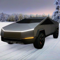 Cyber Truck Snow Drive: Pickup Truck Mod