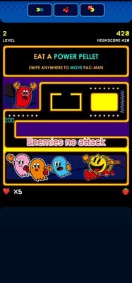 PAC-MAN screenshots