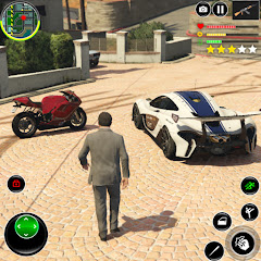 Crime Car City Gangster Games icon