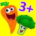 FUNNY FOOD 2! Educational Games for Kids Toddlers! Mod