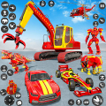 Excavator Robot Car Game – Elephant Robot Games 3d Mod