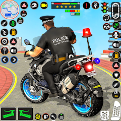 Police Moto Bike Chase Crime Mod