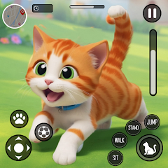 Pet Cat Simulator Cat Games Mod