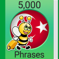 Learn Turkish - 5,000 Phrases icon