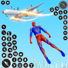 Spider Rope Man Superhero Game Mod Apk