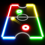 Glow Hockey Мод Apk 1.4.3 [Убрать рекламу]