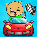 Bimi Boo Car Games for Kids icon