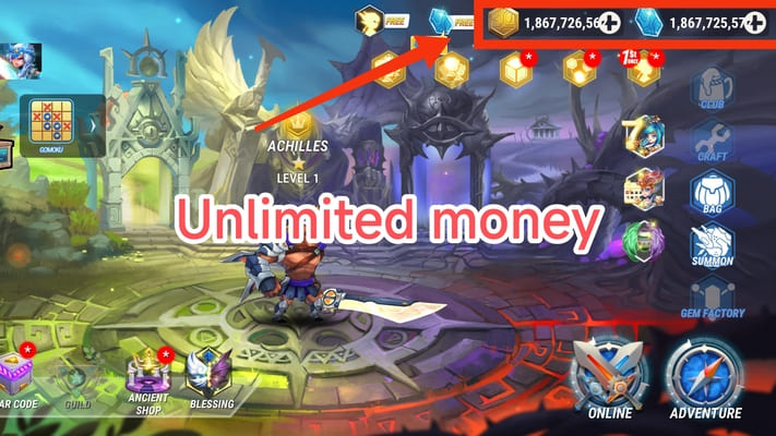 Heroes Infinity Premium MOD APK Review And Video Guide for Android Banner