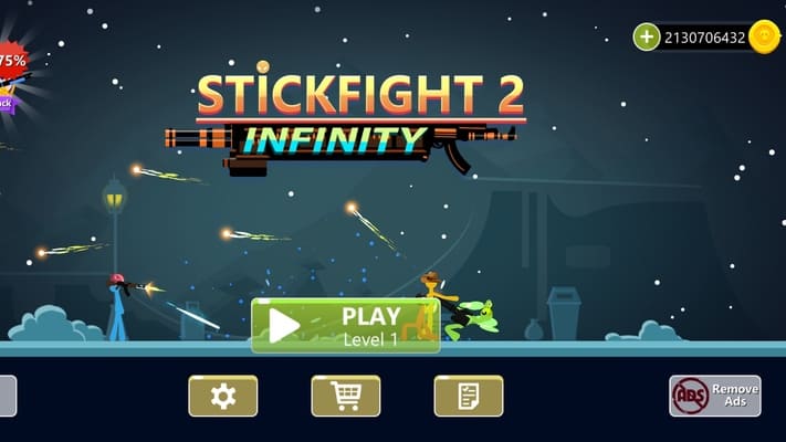 Stickmen Fighter Infinity screenshots