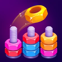 Nut Sort: Color Sorting Game Mod Apk [Remove ads]