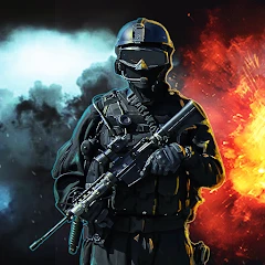 Black Commando : War Game Mod Apk [Mod Menu][God Mode]