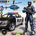 US Police Shooting Crime City icon