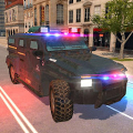 Conducción de coches de policía real: juegos Mod