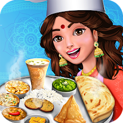 Indian Food Restaurant Kitchen icon