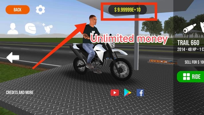 Moto Wheelie 3D MOD APK Review And Video Guide for Android Banner