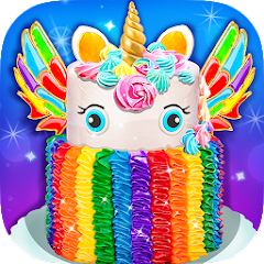 Rainbow Unicorn Cake Mod Apk